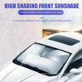 foldable front window protection umbrella sunshade